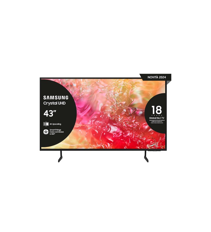 TV SAMSUNG 43" UE43DU7170UXZT - HDR 4K - SMART TV - GRAPHITE BLACK