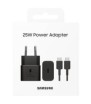 Samsung Caricatore 25W EP-T2510XBE FC USB-C +Cavo1m Black