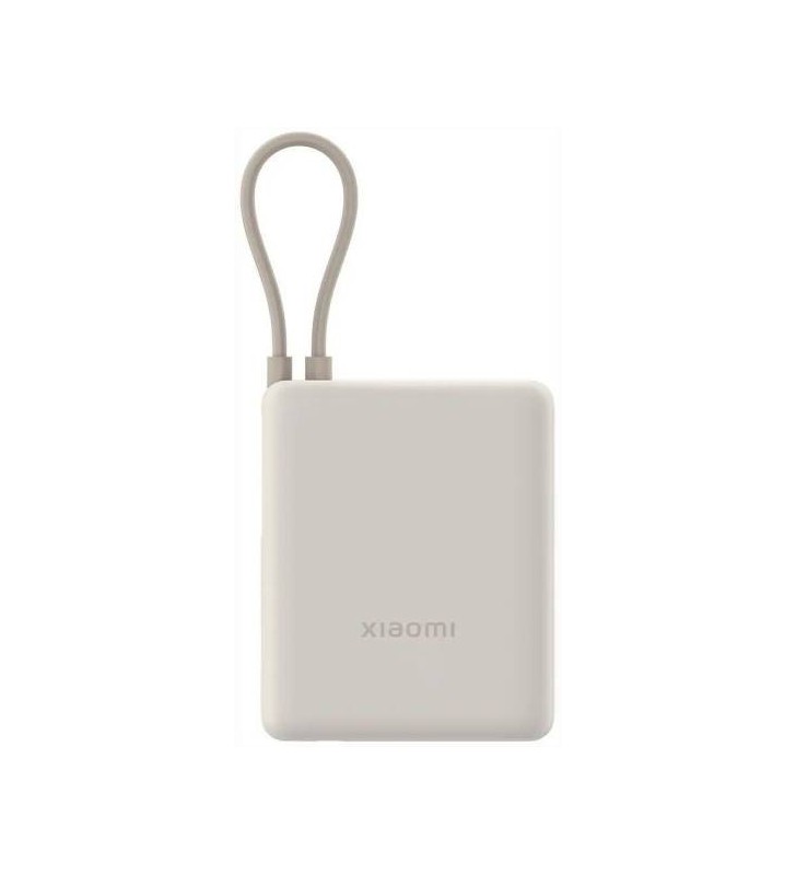 Xiaomi Powerbank 10000MAH 33W Cavo Integrato Usb-c Tan