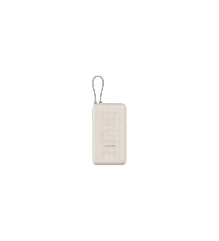 Xiaomi Powerbank 20000MAH 33W Cavo Integrato Usb-c Tan