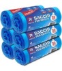 RMove Sacchi Rifiuti 50x60 cm 6 Rotoli da 20 Sacchi Blu