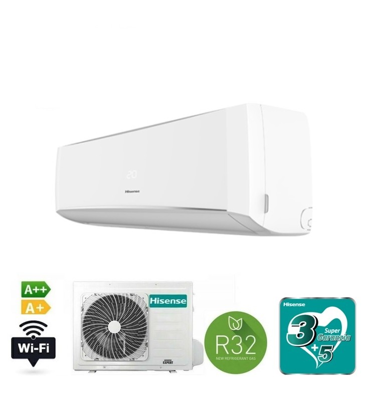 HISENSE CONDIZION. 9000BTU A+++/A+++ FRESH AIR WIFI QJ25XJ3AG/AS25XV04W